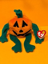 TY BEANIE BABIES  - PUMKIN THE PUMPKIN (1998)  - TAG ERRORS???