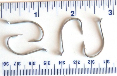 100 VMC 4299PS Permasteel Octopus Live Bait Fish Fishing Hooks 1/0 - From France