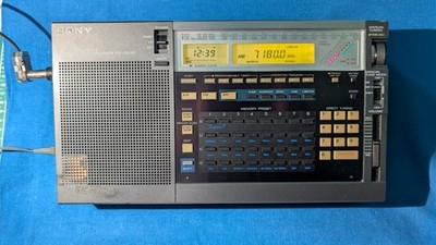 SONY  ICF 2001 D AIR Modifiziert mit  '' Clarifier '' Weltreceiver LMKU  SSB