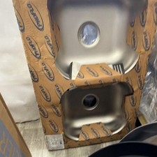 PROFLO PFSR332264BP Double Bowl Stainless Steel Drop-In Kitchen Sink 33x22 Satin