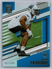 Ikem Ekwonu 2022 Donruss Elite Rookie /999 #134