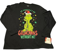 The Grinch Dr Seuss Christmas Men  s Sleepwear Top