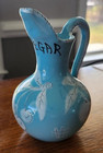 Ceramic Light Blue Italian Vinegar Cruet — photo 1