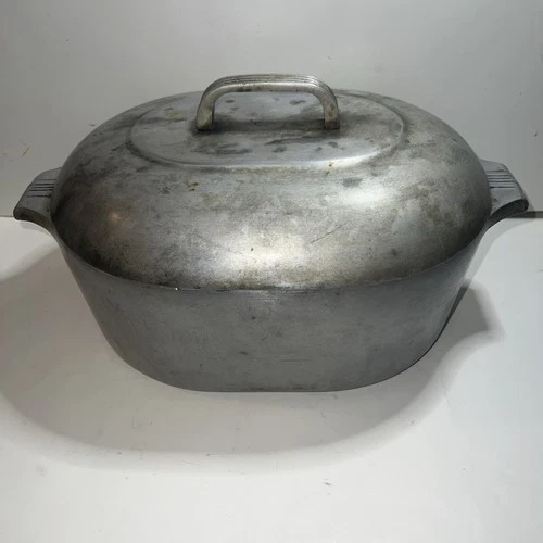 Vintage Wagner Ware Sidney -O- Magnalite Dutch Oven Roaster 4265-M w/ Lid USA