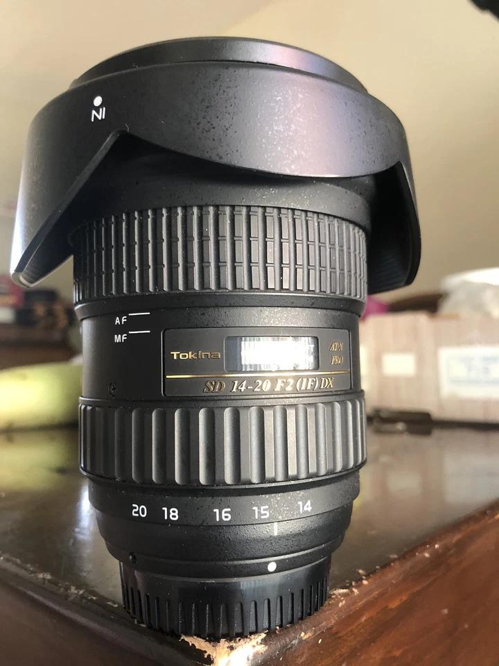 Tokina SD 14-20mm F2 Lens Nikon d50,70,80,90,200,300,7000,7100,7200,7500 - Image 3 of 4