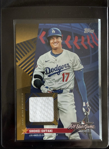 2025 Topps Update All-Star Stitches #AS-SO Shohei Ohtani Dodgers