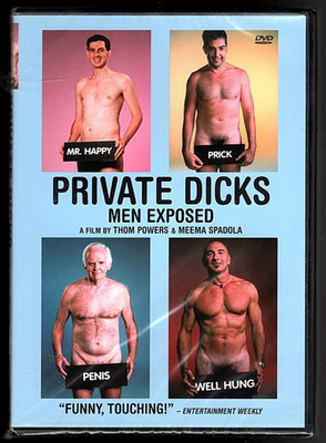 Private Dicks: Men Exposed (DVD, 1999, Documentary) Thom Powers & Meema Spadola