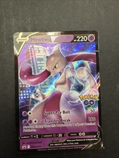 Pokemon Mewtwo V #SWSH223 English Black Star Promo Pokemon GO Stamped on eBay