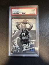Mario Elie 1997-98 Ultra Platinum Medallion /100 PSA 8 #111