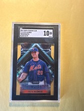 2023 Stadium Club Pete Alonso #'d /99 BLACK SGC 10 GEM Triumvirates #T-11 (64)