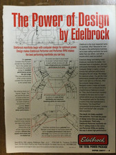 9218 Advertisement Edelbrock Total Power Package Manifolds The Power Of Design 9218 Advertisement Edelbrock Total Power Package Manifolds The Power Of Design