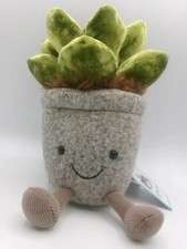 Jellycat Silly Succulent Jade Plush Soft Toy With Tags