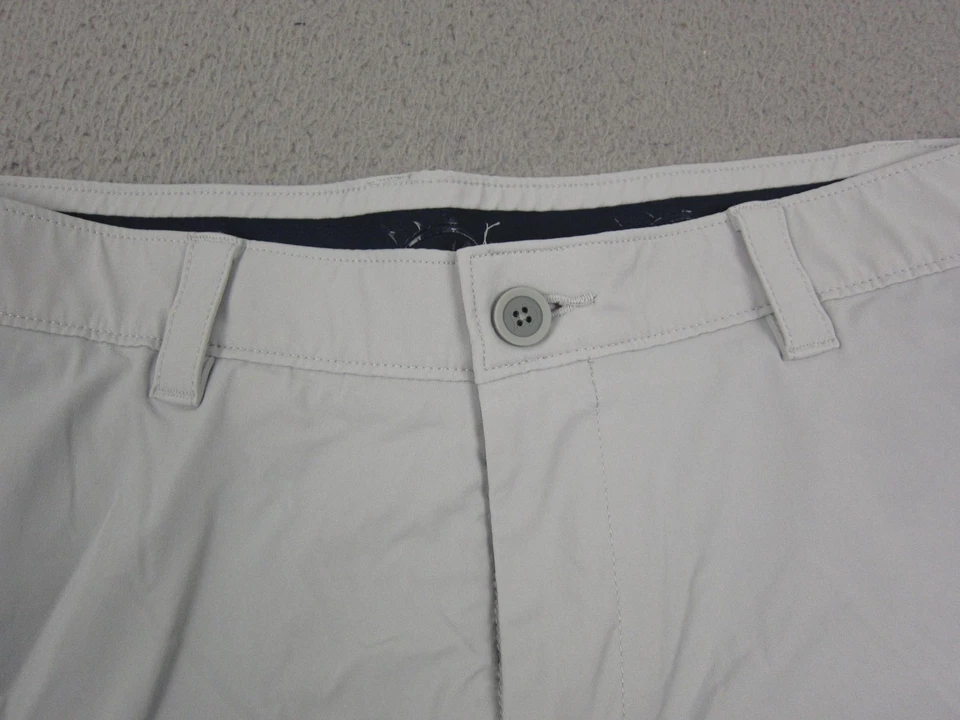 Southern Tide Shorts Adult Size 35 Gray Chino Performance Canvas Mens Outdoor - Image 2 of 4