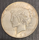 1935  Philadelphia   Mint Silver Peace Dollar  lot #2066 — photo 3