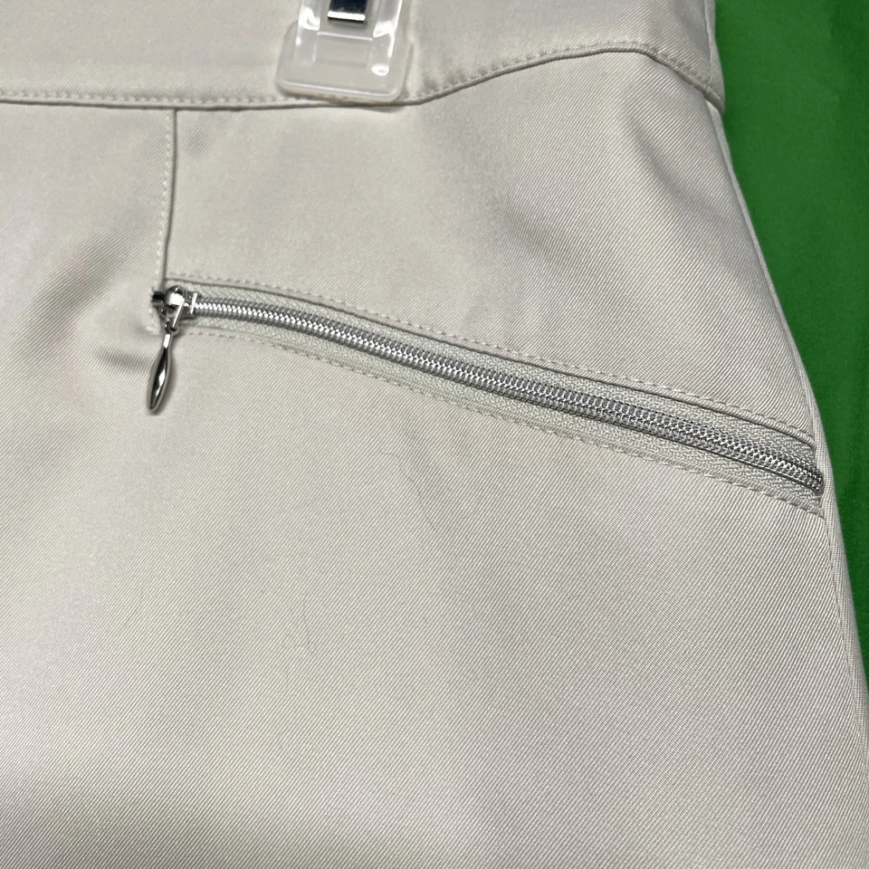 Tênis esportivo Oxford feminino 8 bolsos forrados elásticos desempenho golfe - Imagem 2 de 4