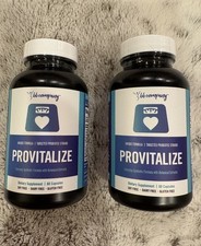 2 Pack PROVITALIZE BB Company Women’s Probiotics Digestive & Menopause Exp 03/27