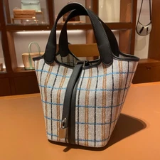 (NEW) HERMES PICOTIN LOCK 18 NOIR 100% Authentic