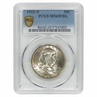 1952D Franklin Half Dollar 50C PCGS MS 65 FBL
