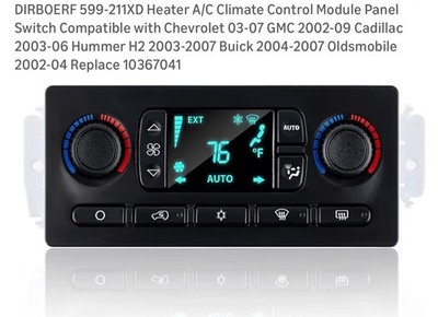 HVAC Control Module DIRBOERF 599-211XD New Fits GM Model range