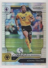 2019-20 Panini Prizm Premier League Hyper Prizm Adama Traore #179 Rookie RC