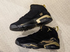 Nike Air Jordan Jumpman MVP Black Metallic Gold DZ4475-007 Men's Shoes NEW 10