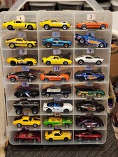 Hot Wheels Matchbox Case 206 Ford Mustangs 65 67 70 93 95 Shelby