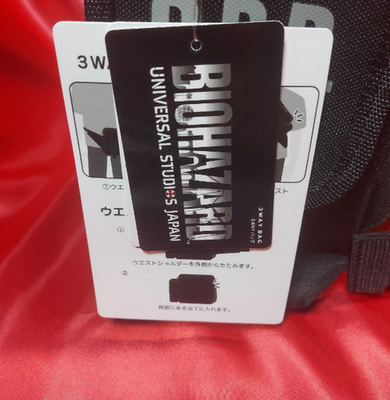 2024 BIOHAZARD Resident Evil 3WAY Bag Universal Studios Japan USJ