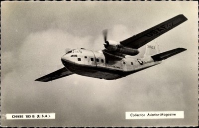 Ak US Amerikanisches Kampfflugzeug, Chase 123 B, US Air Force - 4570262