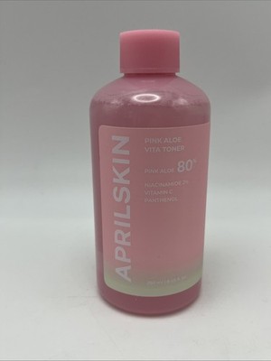 READ - AprilSkin Pink Aloe Vita Toner 80%, 250ml