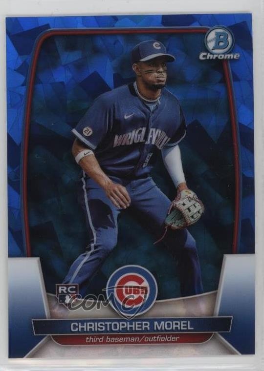 2023 Bowman Chrome Sapphire Edition Christopher Morel #71 sq1