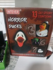 Intever Horror Ducks 13 Day Spooky Countdown Advent Calendar