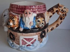 Noah's Ark 3-Dimensional 3D Coffee Cup Mug Wang’s Int Collectible Bible