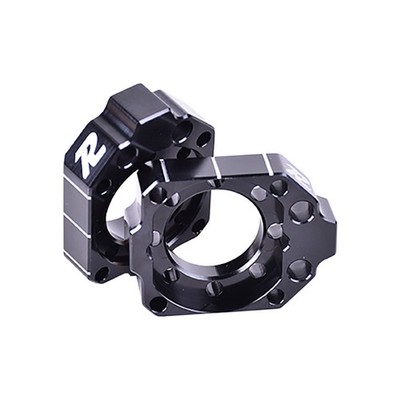 Ride Engineering CR-RAB09-BA Reversable Billet Axle Blocks Black