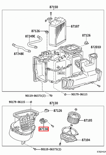 Genuine LandCruiser HZJ76 HZJ75 HZJ74 Heater Fan Blower Motor Speed Resistor - Picture 8 of 9