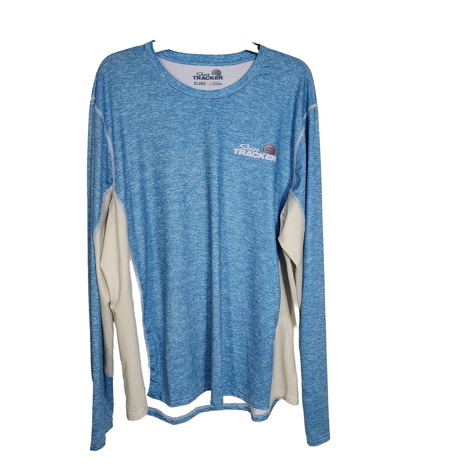 Suntracker Men's Shirt 2XL Moisture Wicking Vented Long Sleeve Fishing Boating