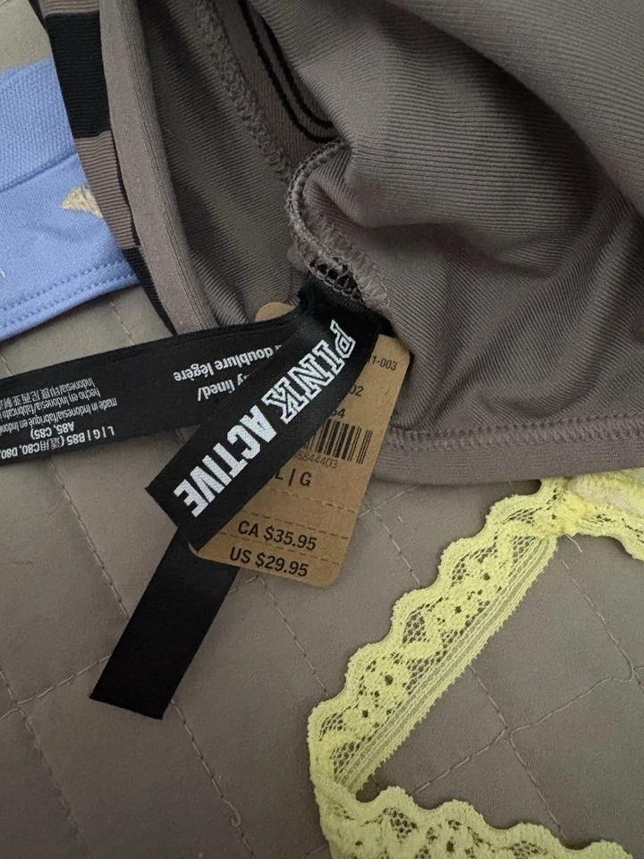 $200 Victoria’s Secret Gift Card + 3 Panties (L) + Sports Bra (L) - NWT! - Image 4 of 4