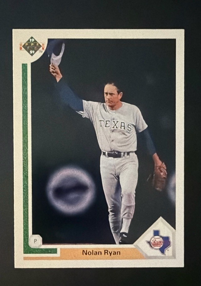 1991 1991 Upper Deck Nolan Ryan #345 - Texas Rangers