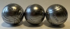 Obut Match Stainless Petanque Set of 3 - 64 Grams Each