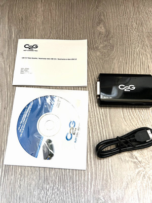C2G Cables To Go USB 3.0 To DVI Video Adapter