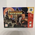 Castlevania Nintendo 64 N64 Box Only Authentic NO GAME All inserts / 2 Reg cards