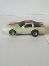 Tyco Chevy Corvette Nite Glow Red Stripes Works Great