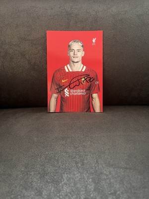 Florian Wirtz x FC Liverpool- Repro Autogramm 10.5x14.8 25/26
