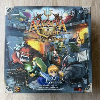 Arcadia Quest AQ001 Grundspiel Core Box Game CMON Neu Unbespielt ENG
