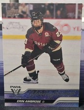 Upper Deck PWHL First Edition Erin Ambrose Young Guns 🚨🚨🚨 Montreal Victoire 