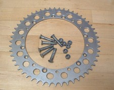 70s  80s Husqvarna 52t sprocket & Bolts 125 2...