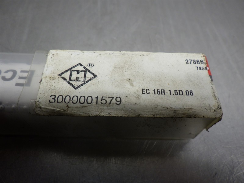 NEW! Ceratizit Indexable Coolant Fed 15mm Milling Cutter 20mm SHK EC 16R-1.5D 08