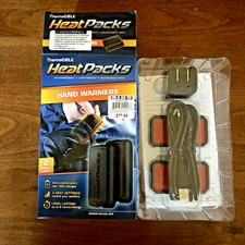 ThermaCell Heat Packs Rechargeable Hand Warmers - 2 Units - 6hr Run Time *NEW*