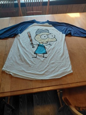 Vintage 90's MOBY -  Little Idiot XL  3/4 sleeve shirt officially licensed