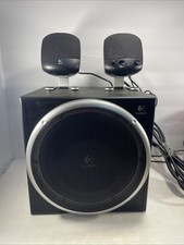 Logitech Z-340 Computer Subwoofer And Speaker System Tested