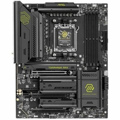 MSI MAG B850 Tomahawk MAX WiFi Motherboard, ATX, Socket AM5, AMD B850 Chipset
